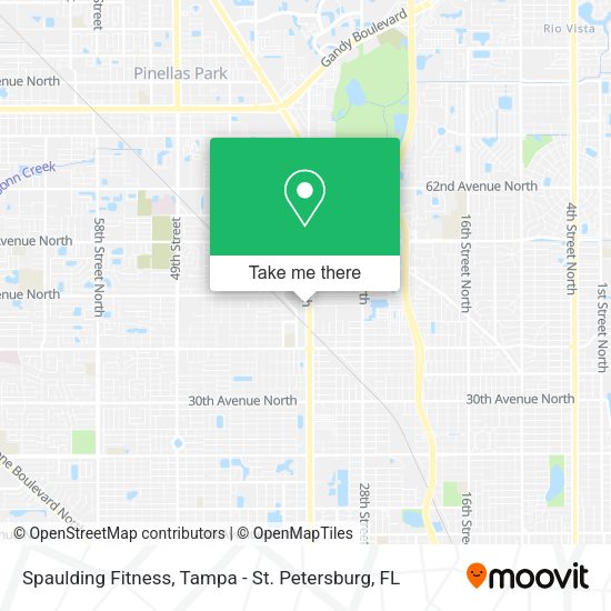 Spaulding Fitness map