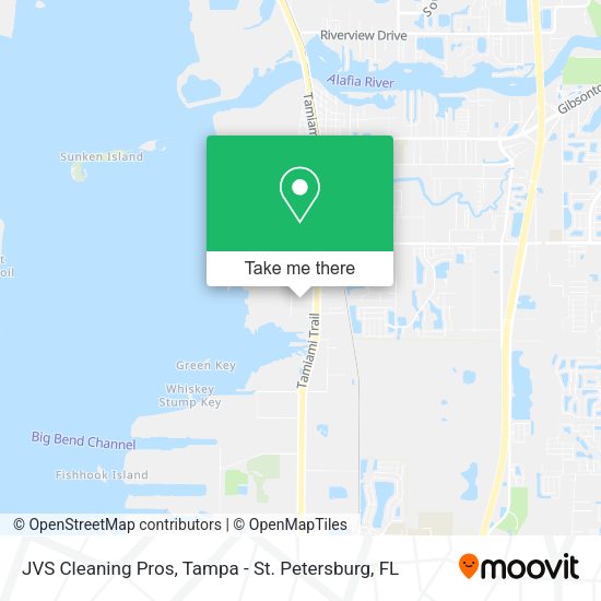 JVS Cleaning Pros map