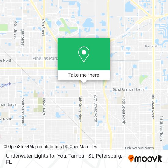 Underwater Lights for You map