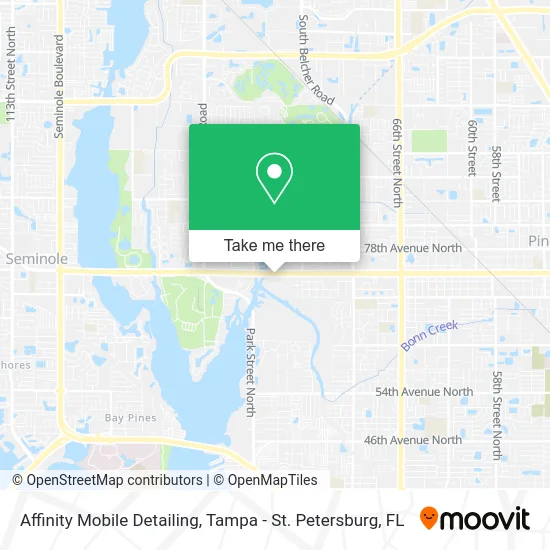 Affinity Mobile Detailing map