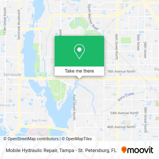 Mobile Hydraulic Repair map