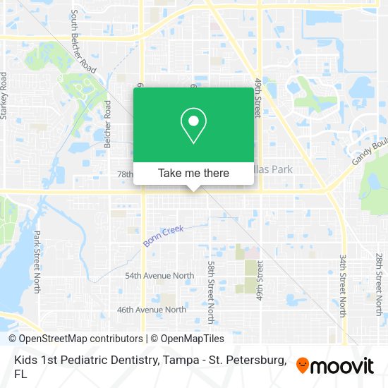 Mapa de Kids 1st Pediatric Dentistry