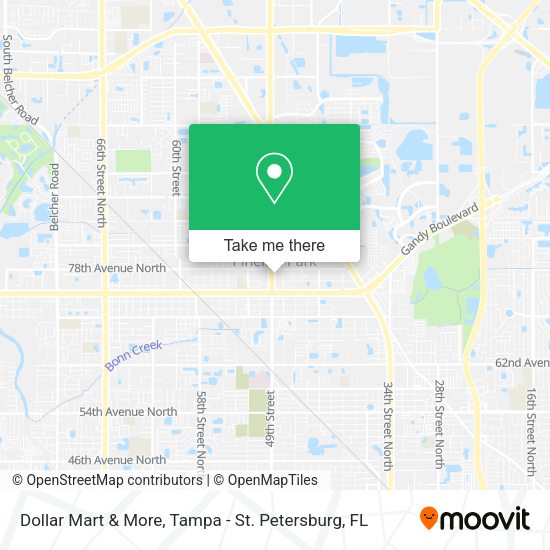 Dollar Mart & More map