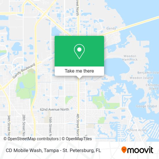 CD Mobile Wash map