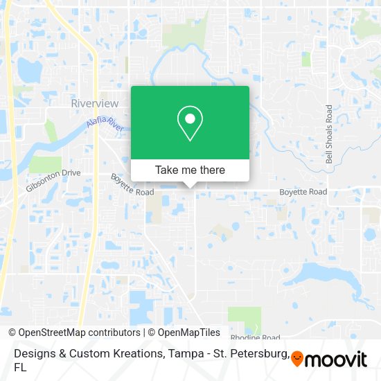 Mapa de Designs & Custom Kreations