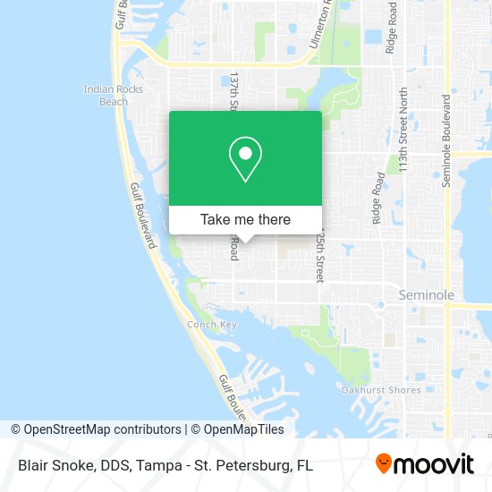 Mapa de Blair Snoke, DDS