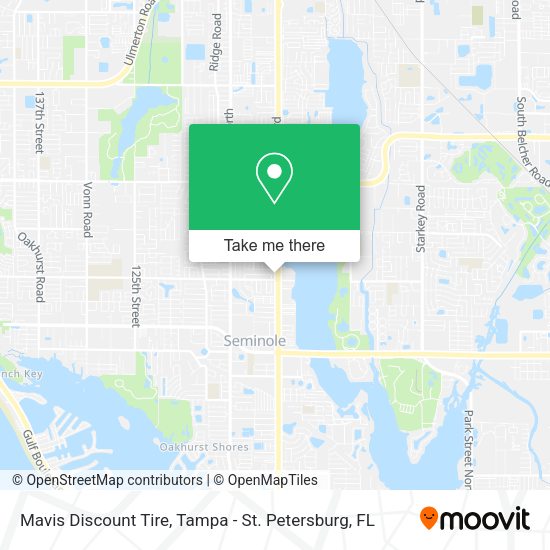 Mavis Discount Tire map