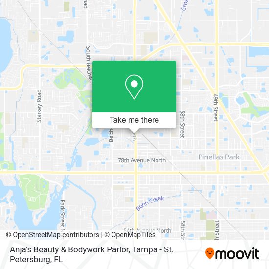 Anja's Beauty & Bodywork Parlor map