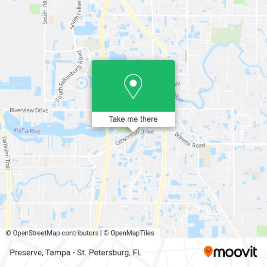 Preserve map
