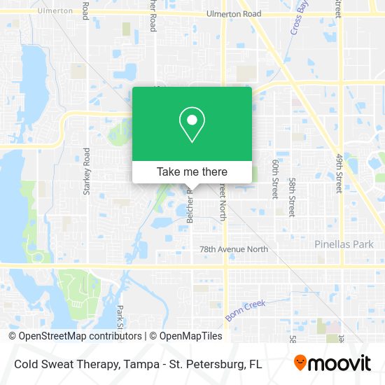 Cold Sweat Therapy map
