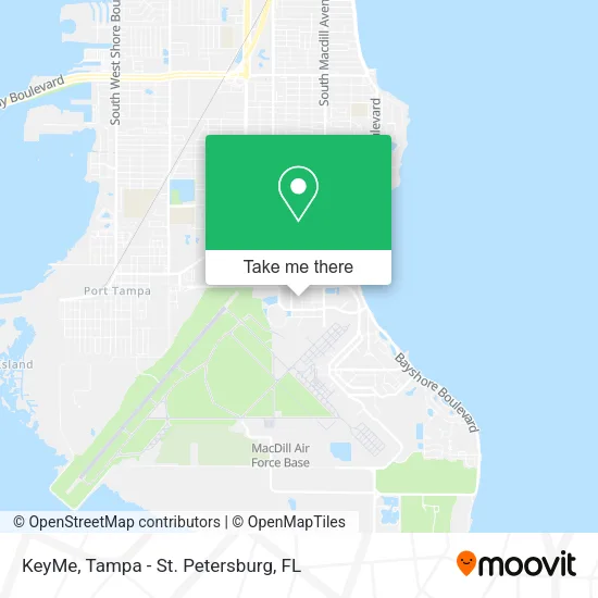 KeyMe map