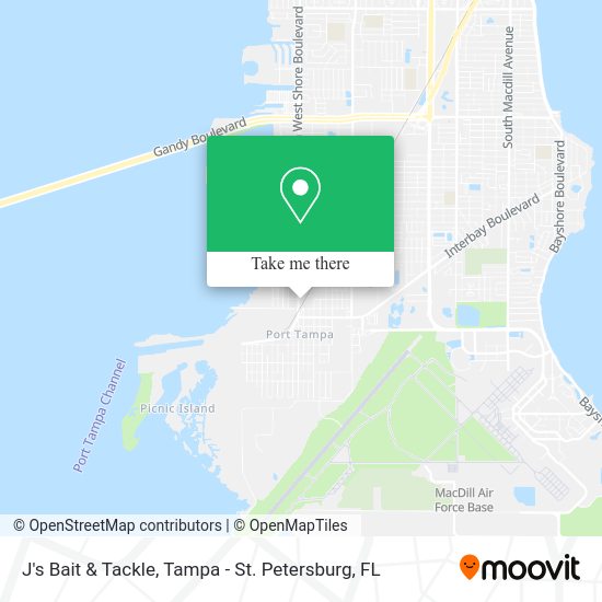 J's Bait & Tackle map