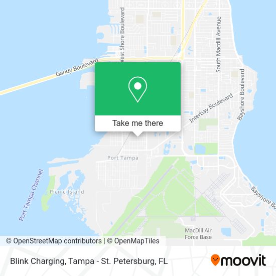 Blink Charging map