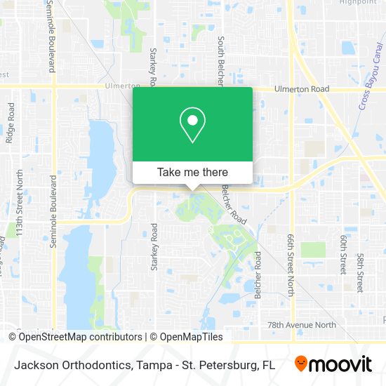 Mapa de Jackson Orthodontics