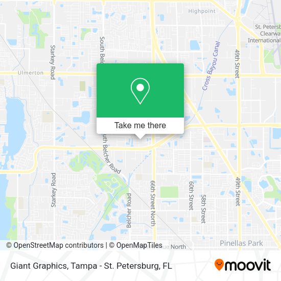 Giant Graphics map