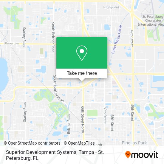 Mapa de Superior Development Systems