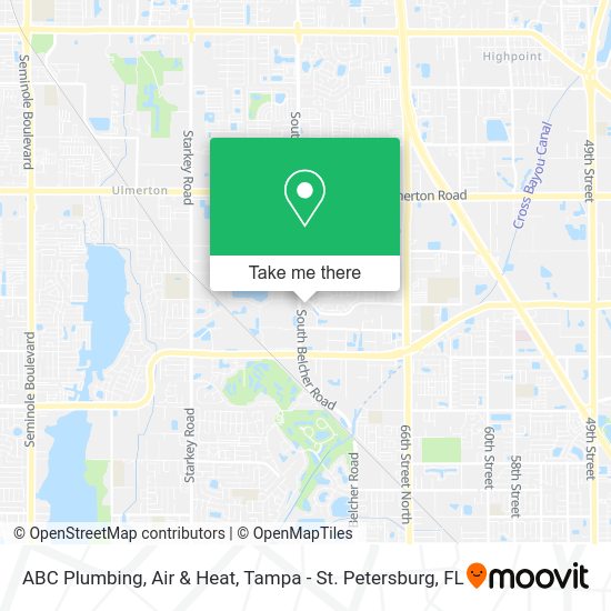 ABC Plumbing, Air & Heat map