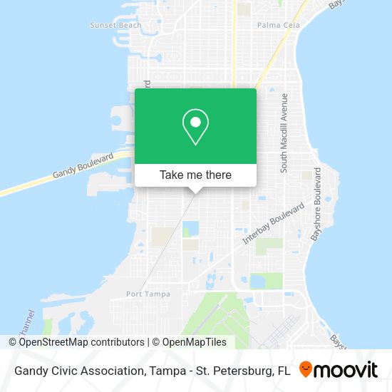 Gandy Civic Association map