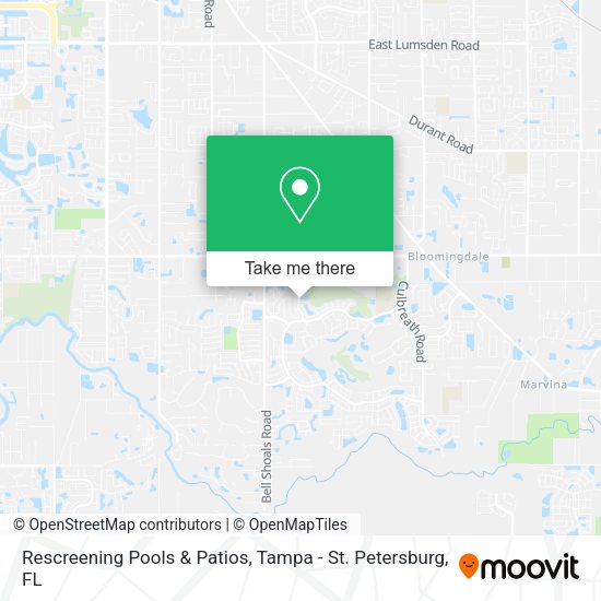 Rescreening Pools & Patios map