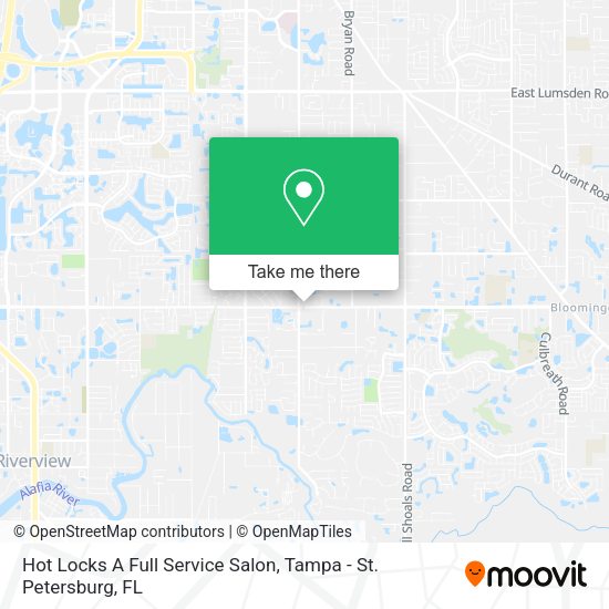 Hot Locks A Full Service Salon map