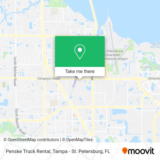 Mapa de Penske Truck Rental