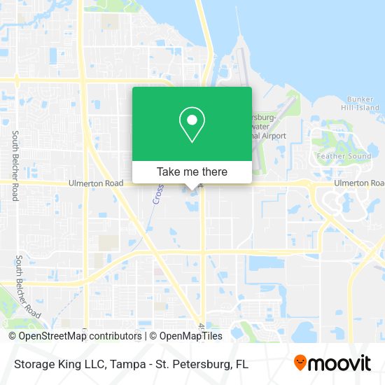 Mapa de Storage King LLC