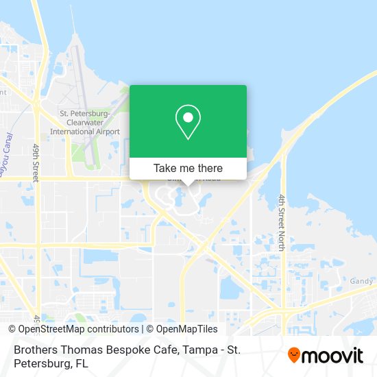 Brothers Thomas Bespoke Cafe map