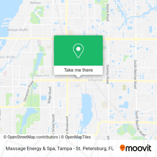 Massage Energy & Spa map