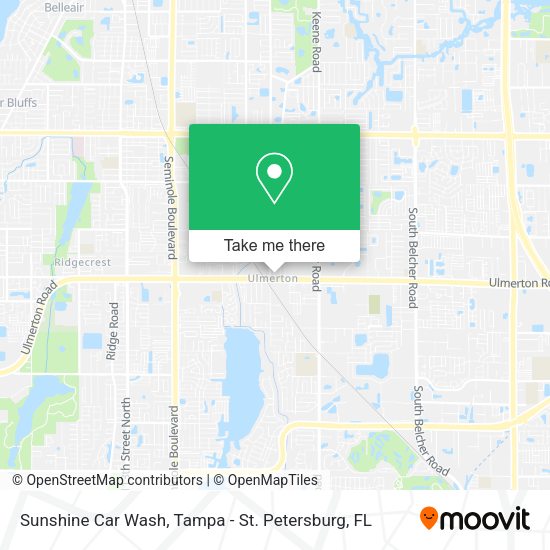 Sunshine Car Wash map