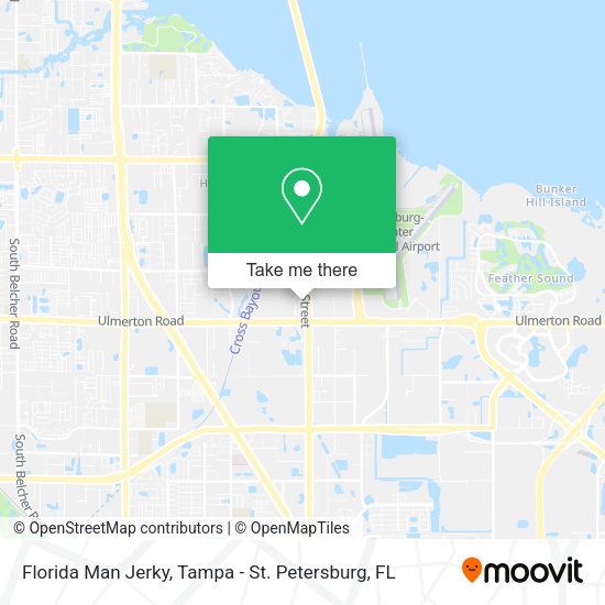 Mapa de Florida Man Jerky