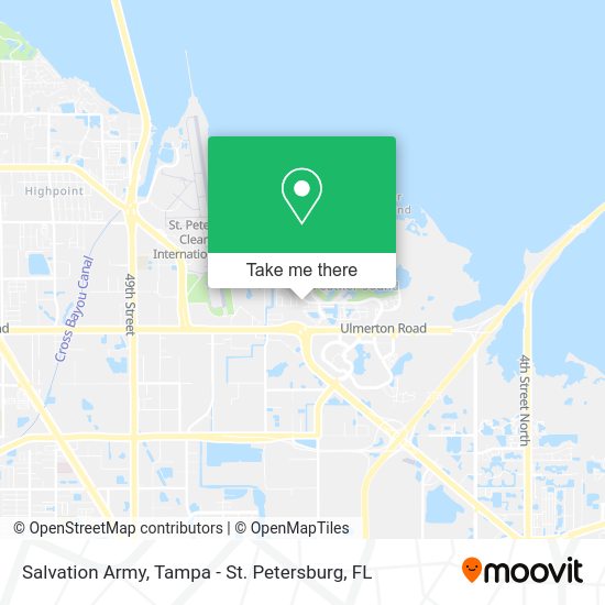 Mapa de Salvation Army