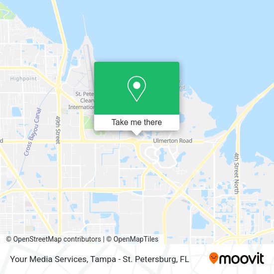 Mapa de Your Media Services