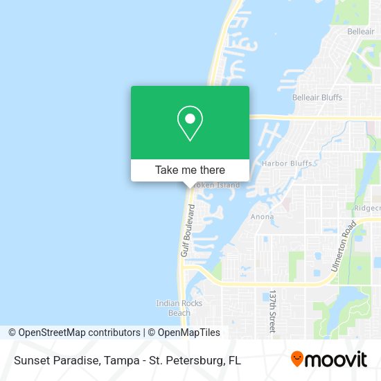 Sunset Paradise map
