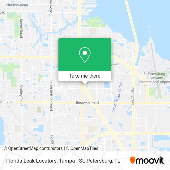Mapa de Florida Leak Locators