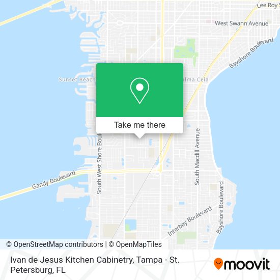 Ivan de Jesus Kitchen Cabinetry map