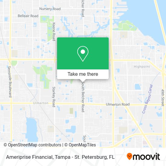 Mapa de Ameriprise Financial