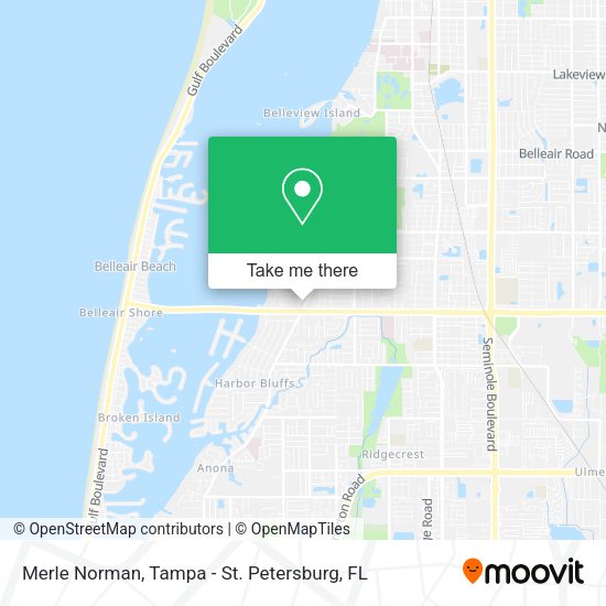 Merle Norman map