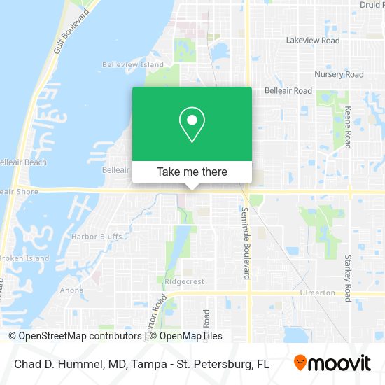 Chad D. Hummel, MD map