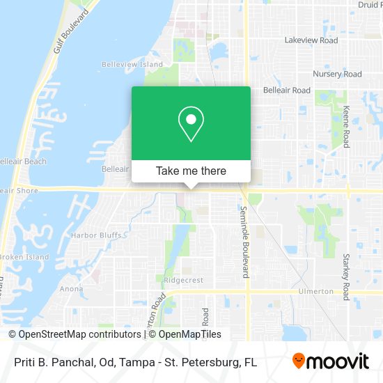 Priti B. Panchal, Od map