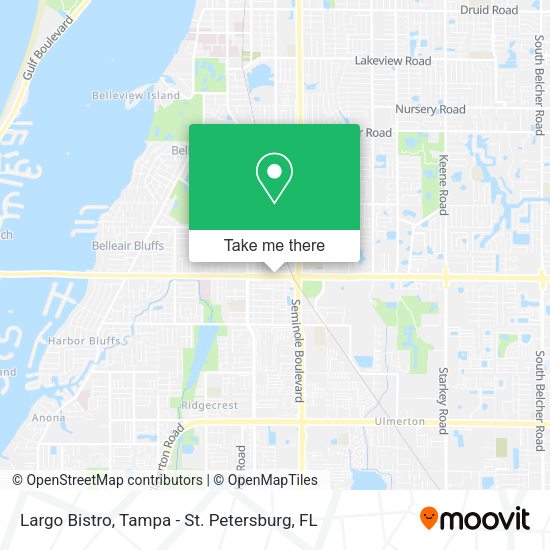 Largo Bistro map