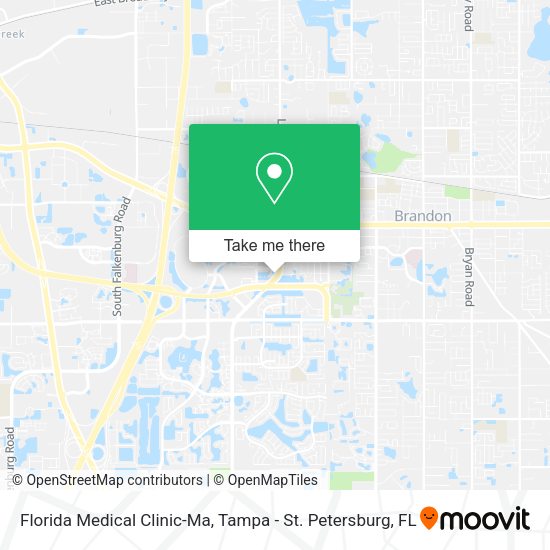 Mapa de Florida Medical Clinic-Ma