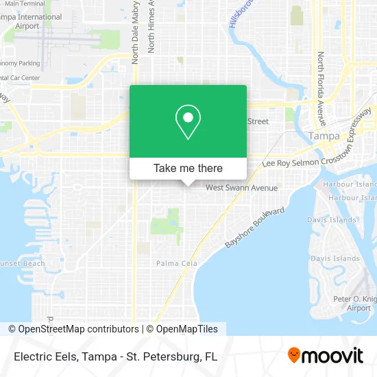 Electric Eels map