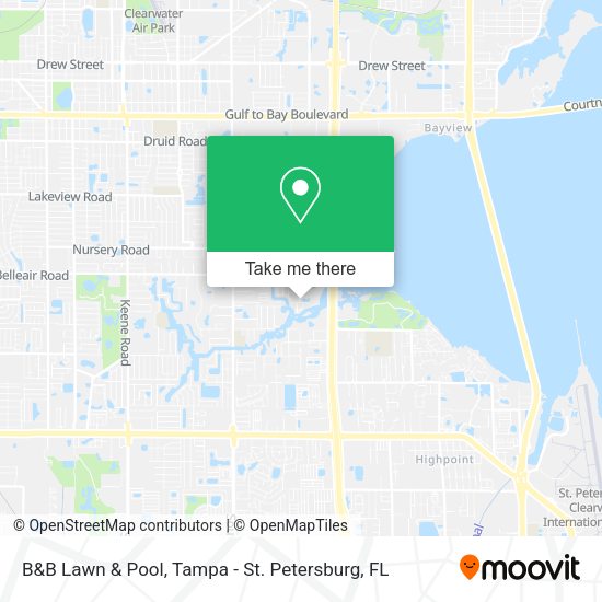 Mapa de B&B Lawn & Pool