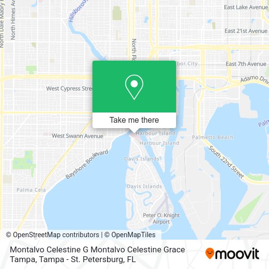 Montalvo Celestine G Montalvo Celestine Grace Tampa map