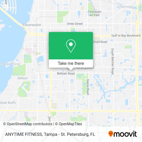 Mapa de ANYTIME FITNESS