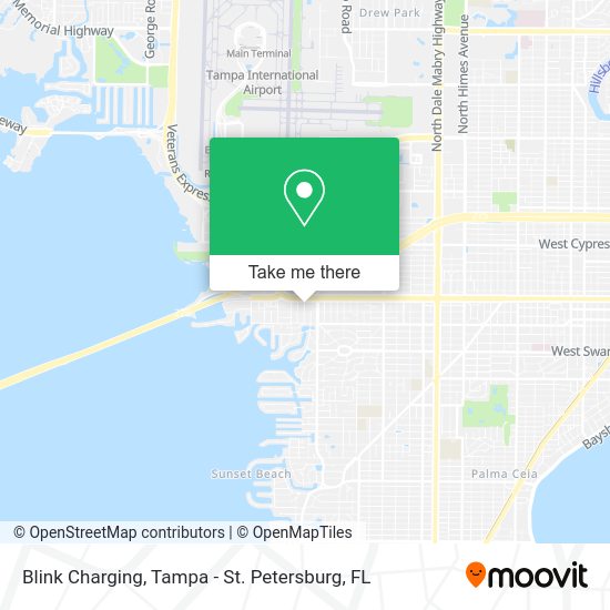 Blink Charging map