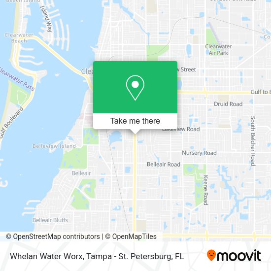 Mapa de Whelan Water Worx