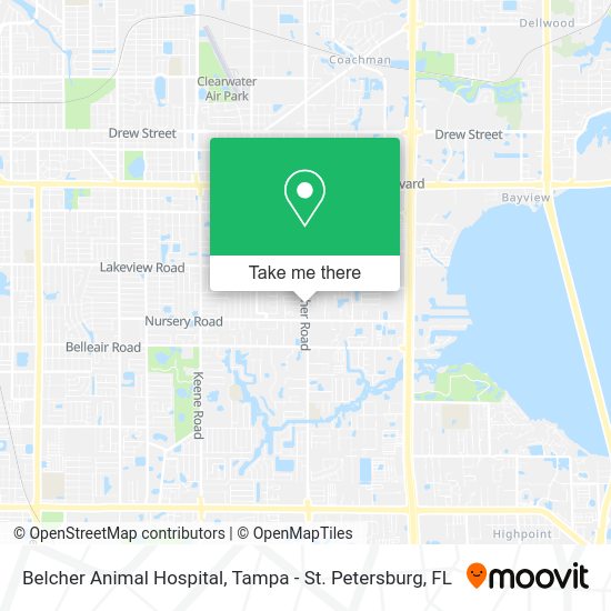 Belcher Animal Hospital map