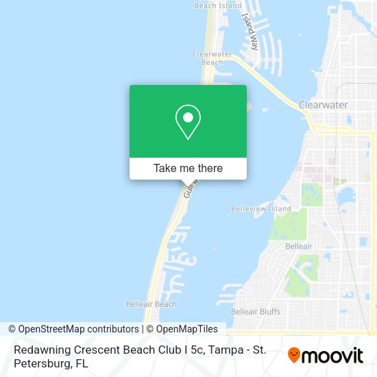 Mapa de Redawning Crescent Beach Club I 5c