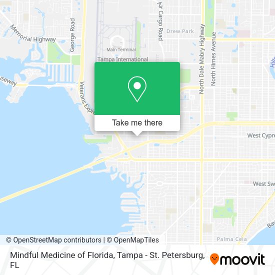 Mindful Medicine of Florida map